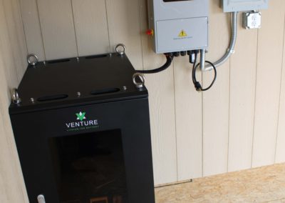 Portable Solar Panel Shed Solar System inside