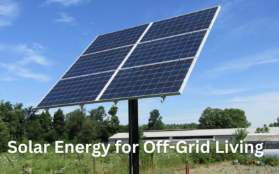 What solar power components do I need for off-grid living?